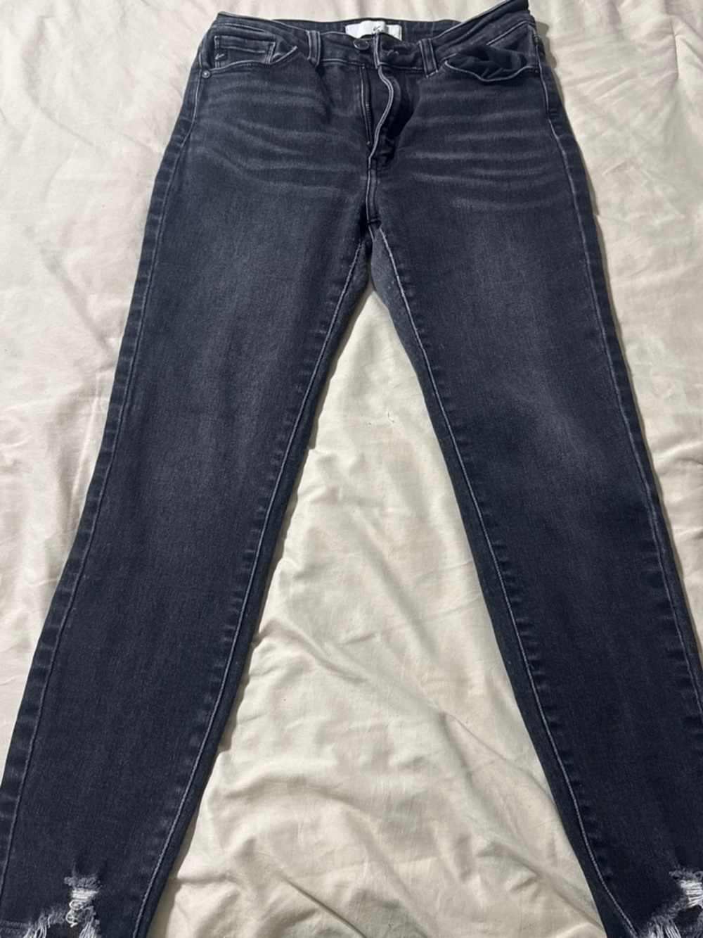 Kancan Women’sw Black Wash Skinny Jeans